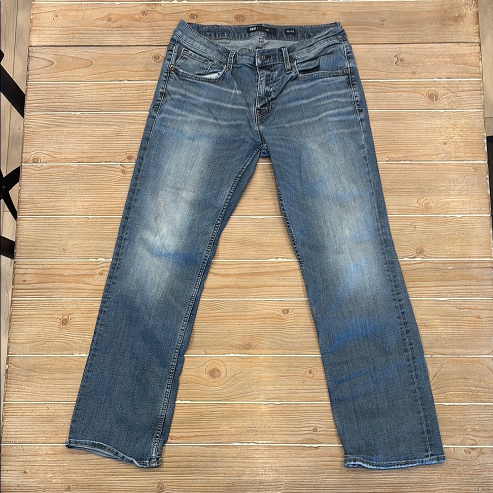 BKE Jake 33/32 Jeans with Faded Wash